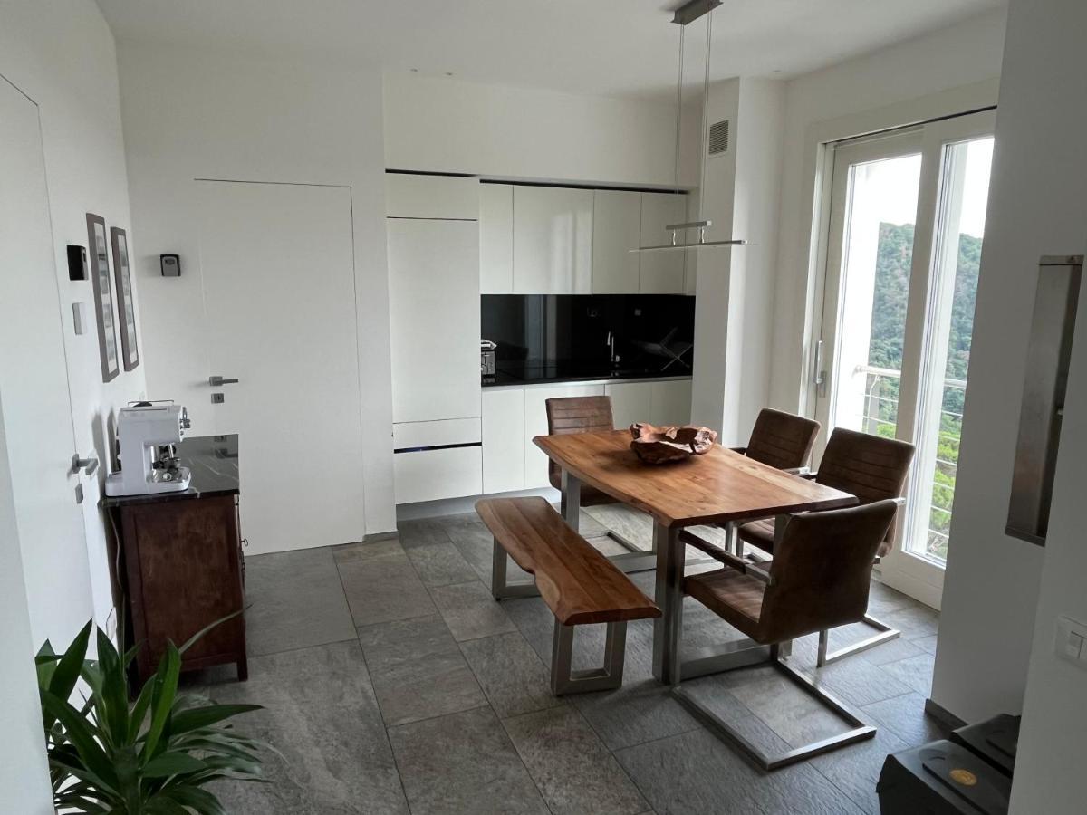 Penthouse - Villa Cardano Côme Extérieur photo