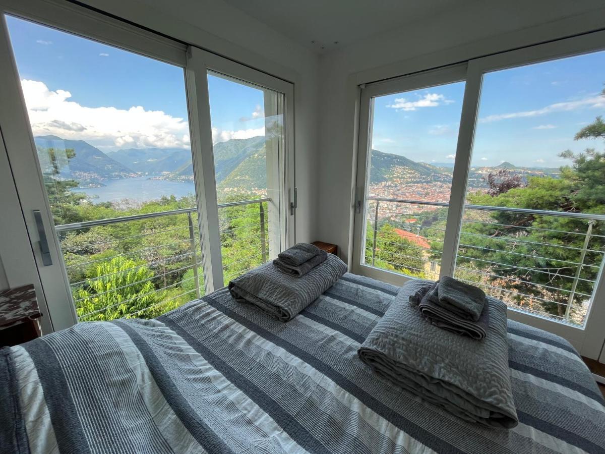 Penthouse - Villa Cardano Côme Extérieur photo