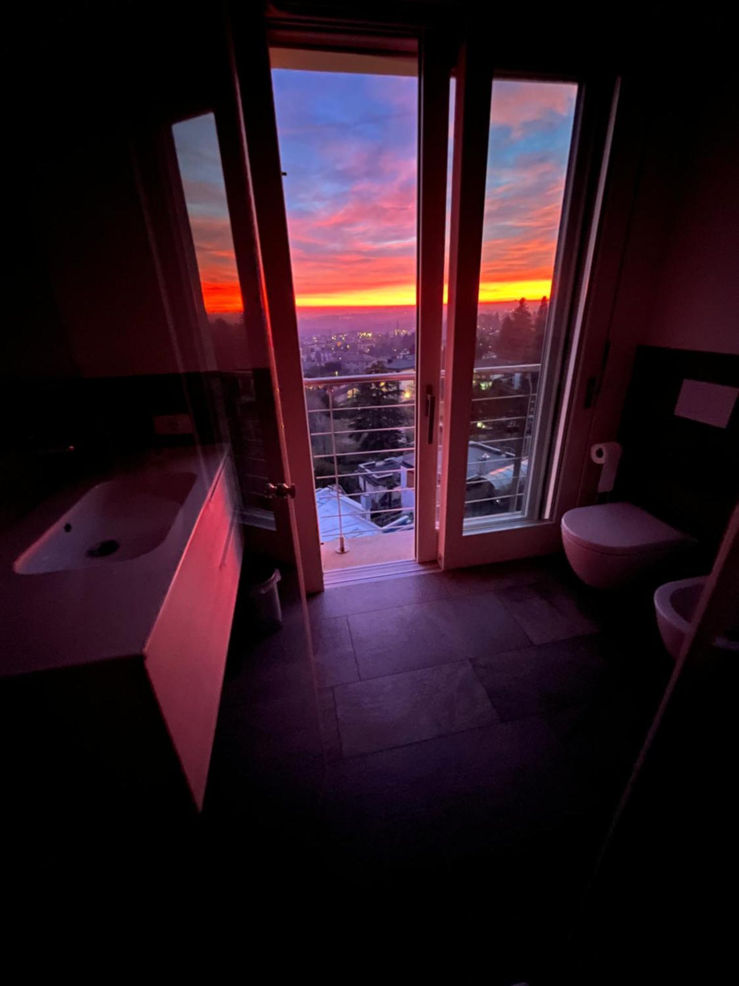 Penthouse - Villa Cardano Côme Extérieur photo