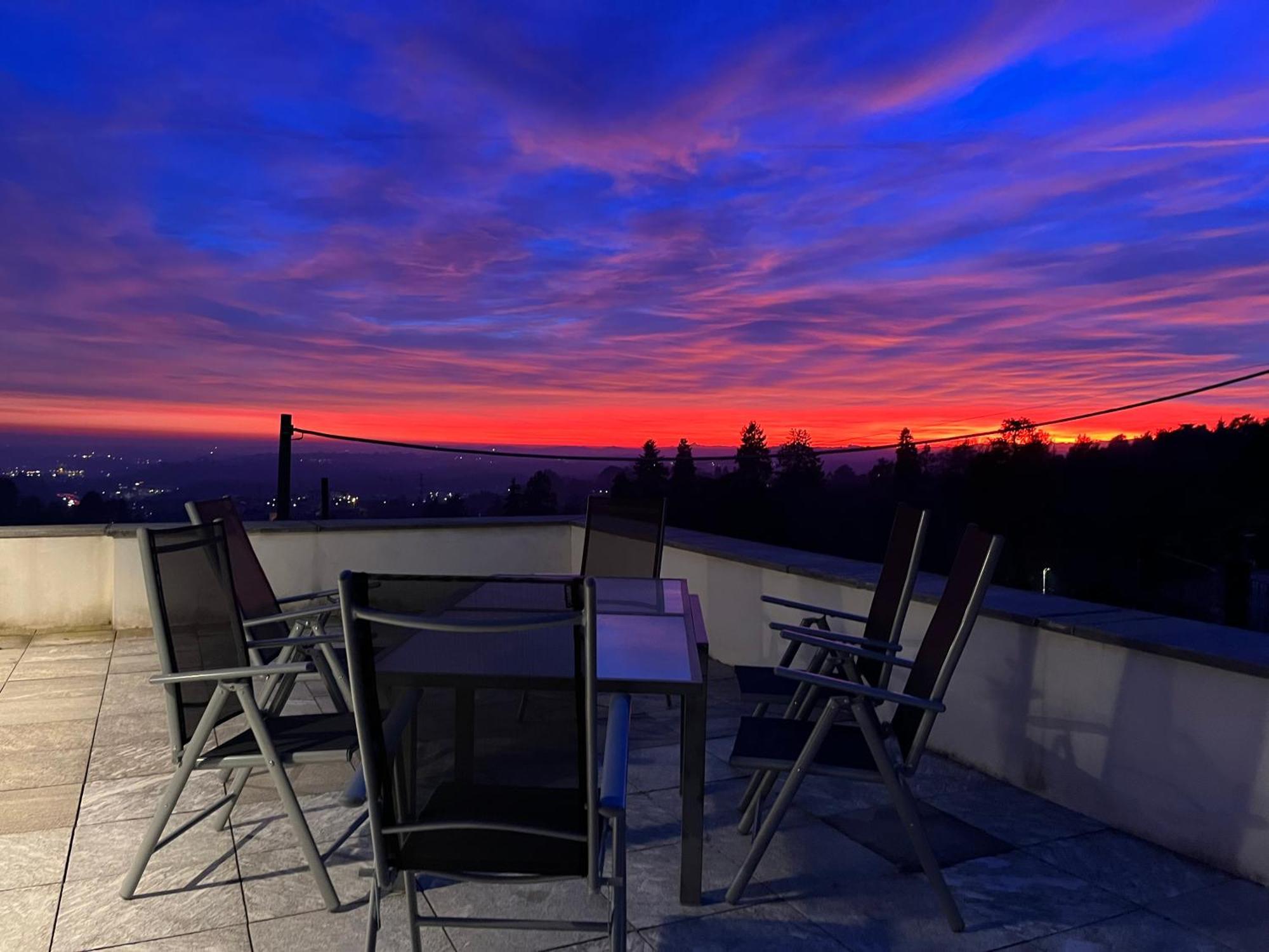 Penthouse - Villa Cardano Côme Extérieur photo